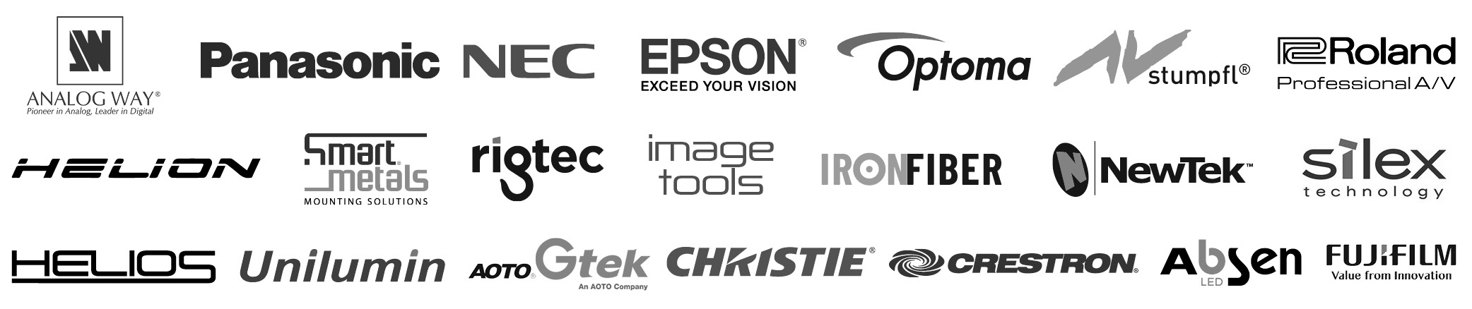 vision tools rental and distribution brands